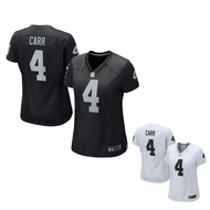 2023High quality new style NFL Las Vegas Raiders football uniform 4 Derek Carr jersey women's sportswear 🔥 🔥 🔥