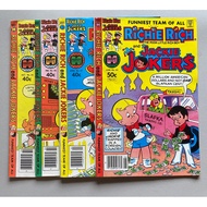 Bundle of 4 Richie Rich and Jackie Jokers Comics Issues 34, 36, 37, 43