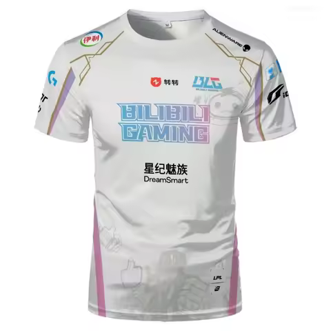 2025 Summer new League of Legends BLG Uniform Jersey esports T-shirt LPL Fan esports Support de Jeu 