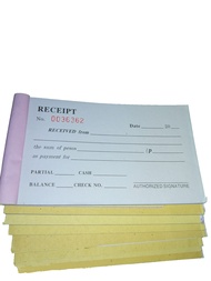 R3 RESIBO CARBONIZED FORMALITY RECEIPT 10 BOOKLETS 3.5 X 6 INCHES