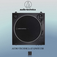 AUDIO TECHNICA AT-LP60X USB FULLY AUTOMATIC BELT-DRIVE TURNTABLE (AUDIO TECHNICA/ TURNTABLE/ LP60X/ ZOSO MUSIC)