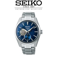 [Official Warranty] Seiko SPB417J1 Men's Presage Sharp Edged Series 40.2mm Blue Automatic Dress Stai