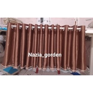 Blackout curtains for doors and windows with 6 waves - 12 waves