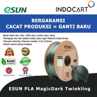 IndoCart 3D Printer Filament eSUN ePLA Magic Dark Twinkling Filament 1.75mm 1kg
