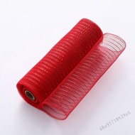 9M Giáng Sinh Lưới Lấp Lánh Cuộn Vải Tuyn-Vàng Trắng Sequin Lấp Lánh Organza Trang Trí Cho Cây Sinh