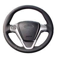 Steering wheel cover.Customized Original Car Steering Wheel Cover For Ford Fiesta 2008-2013 Ecosport