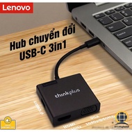 Genuine LENOVO THINKPLUS HDMI VGA USB 3in1 USB-C HUB