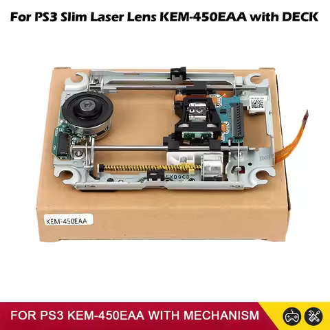 Replacement KEM-450EAA KEM 450EAA For PS3 Slim KEM-450EAA Laser Lens with Deck For Playstation3 PS3 