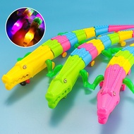 ◐ﺴLeash electric pig buaya buaya elektrik universal universal band muzik bercahaya merangkak simulas