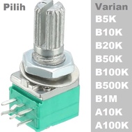 Sealed Potentiometer 097 B10K 10K Ohm Linear Stereo Potentiometer