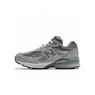 _ New Balance_NB990 V3 Series Yuanzu Grey Retro versatile casual sneakers Running shoes Men's and women's shoes