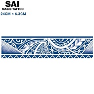 SAI MAGIC TATTOO Lasts to 2 weeks 24CM×6.3CM Tattoo sticker waterproof long lasting Temporary fake t
