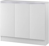 IWATSUKI MIO-7584SWW Storage Shelf with Door to Order Made in 1cm Units Within Width 17.7-47.2 inche