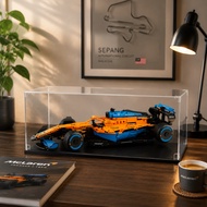 Acrylic Display Case For Lego 42141 McLaren F1 Dustproof Kotak Pameran Custom Size