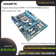 [Ada stok] GIGABYTE GA-H61M-S1 Desktop Motherboard H61 Soket LGA 1155