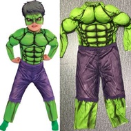 3-4 years 4-6 years Halloween Disney Marvel Hulk costume 萬聖節迪士尼浩克角色扮演服