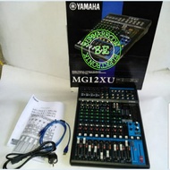 Mixer audio yamaha mg 12 xu 12 channel