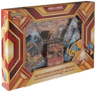 Cards POK16CHAREXBX TCG: Charizard-EX Box Fire Blast Card Game, Multicolor Pokemon Cards POK16CHAREX