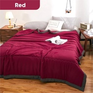 Cotton Blanket Quilt Comforter Set Queen Super Soft Quilt Comforter Single Washable Cotton Quilt Sel