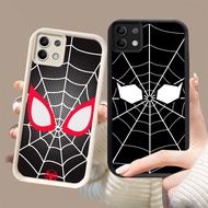 DJ-46 Spiderman Silicone Casing black and white for Xiaomi poco M6Pro X6 X6NEO F7 X7 M7 Pro 5G 4G