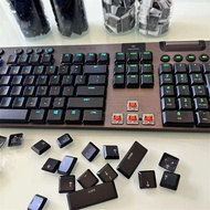 set Full of keycaps 109 keys black, compatible with Logitech G813/G815/G913/G915 TKL RGB mechanical