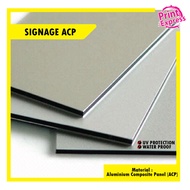 { READYSTOCK } Signage Custom, Aluminium Composite Panel (ACP)