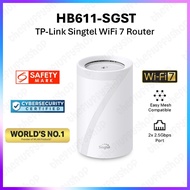 【SG SELLER】TP-Link HB611 HB611-SGST Tri-Band Super Mesh-Powered WiFi 7 Router