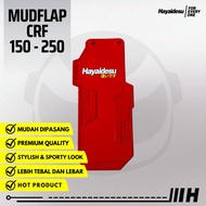 HONDA Hayaidesu Mudflap CRF 150L/250 Rally Mudguard Variation