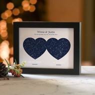 定製星空和照片小夜燈 可定時和調光 婚禮佈置 新婚禮物 結婚週年