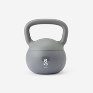 Decathlon Fitness And Sportswear 6Kg Soft Home Kettlebell - Quiet Drop & Floor Safe