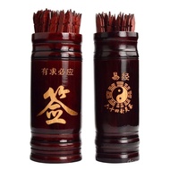 Buyers Preferred Lottery Tube Guanyin Spirit Bucket 100 Sticks Bamboo Stick Temple Household Ornamen