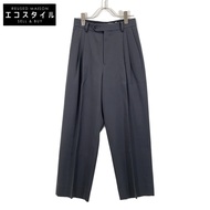 AURALEE A22AP02MG LIGHT WOOL MAX GABARDINE TWO-TUCK SLACKS 3 (Pre-owned)