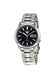 Jam Tangan Pria Seiko 5 Original SNKK71K1 Strap Stainless Steel Silver Automatic