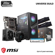 MSI Essential Universe Build | Ryzen 7 5700G / 32GB DDR4 / 500GB NVMe / Radeon Graphics / itw