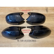 Bmw e90 e92 e93 prelci lci M3 carbon fiber side mirror cover 2005 2006 2007 2008 2009 2010 bodykit b