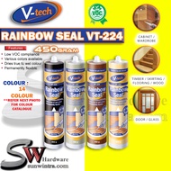 V-TECH 450GM RAINBOW SEAL SEALANT ACRYLIC SEALANT (14 COLOUR AVAILABLE) VT-224 VT224