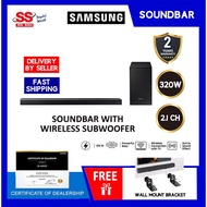 【 DELIVERY BY SELLER 】Samsung HW-T420 / HW-A450 320W 2.1 / HW-A550 410W 3.1 / HW-A650 430W 3.1 / Sou