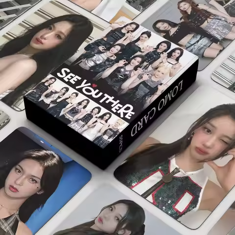 Total Link 55 pcs in stock Baby Monster Fan Collection Card AHYEON Photo card postcard lomo card