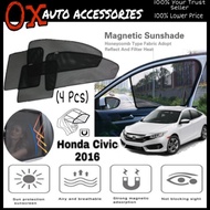 Honda Civic FC 2016-2019 Magnetic Sunshade(4pcs)
