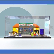 Blue Sky Department Store Oh Acrylic Display Box Suitable For Lego 71016 Simpson Supermarket Buildin