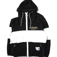 เสื้อแจ็คเก็ตกีฬาแบบสีตัดกัน MAISON MIHARA YASUHIRO คอลเลคชั่น 2023AW รหัส A11BL062 ไซส์ 48 สีดำ ทรง