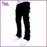 Yoewre Men Trendy Jeans Soft Denim Jeans for Men Stretch Patchwork Mens Jeans for Everyday Comfort P