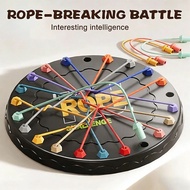 Rope Knots Challenge Board Game Puzzle Toy Logic Training Kids Parent Child Interactive Table Games 