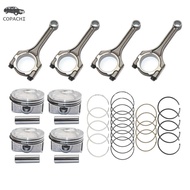 4pc G4FD G4FC Engine Car Connecting Rod&Pistons & Ring Kit 23041-2B600 23041-2B610 for Hyundai KIA A