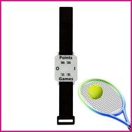 Tennis Score Keeper Big Screen Adjustable Counter Tennis Wrist Strap Score Board for Adults Scorekee