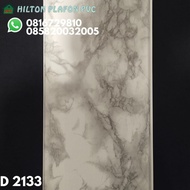 PREMIUM Plafon PVC Motif Marmer Putih.