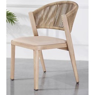 Outdoor Chair Nordic Outdoor Courtyard Open-air Garden Villa Outdoor Rattan Chair Balcony Leisure Ch