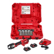 Milwaukee 2679-600C M18™ FORCE LOGIC™ 600 MCM Crimper Kit with #8 - 600 MCM Cu Dies, Suitable for Electrician, TNB