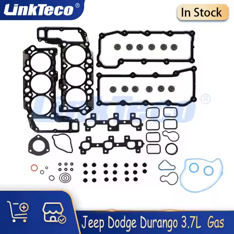 Engine Parts Head Gasket Set Fits 3.7 L V6 Gas For Jeep Liberty Grand Cherokee Dodge Ram Dakota Dura