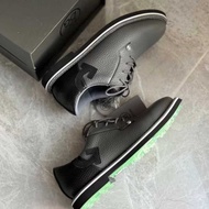 [ West MY Only] G/FORE-Inspired Men’s Golf Shoes | Unisex Fit | White Pebble Leather | Waterproof | 